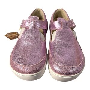 Birkenstock Kids Metallic Rose Mary Jane Shoes – Size 35